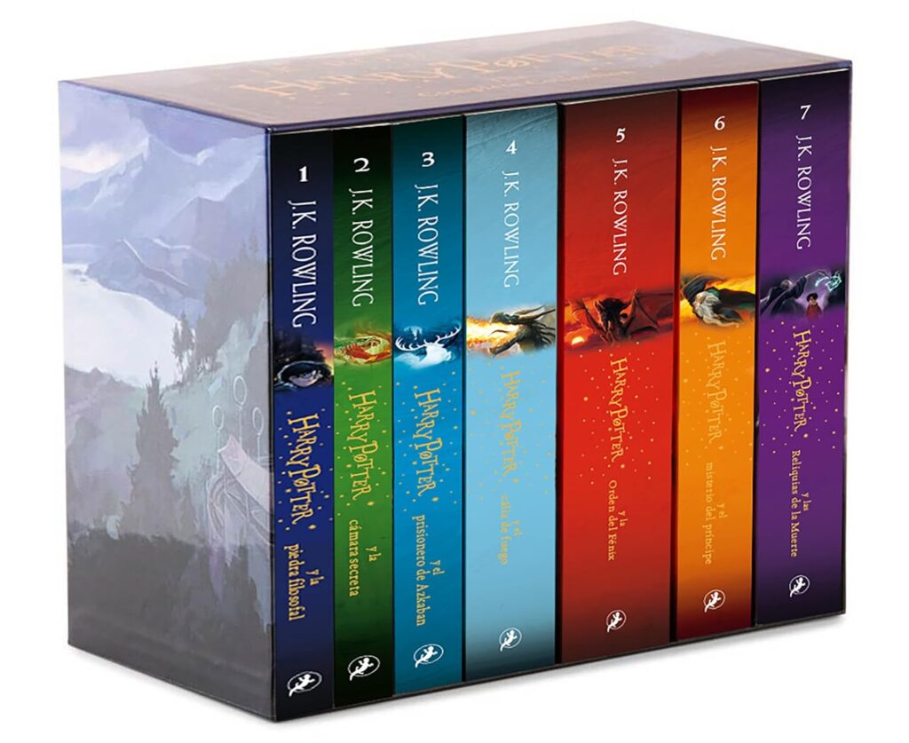 Pack libros La serie completa Harry Potter portada