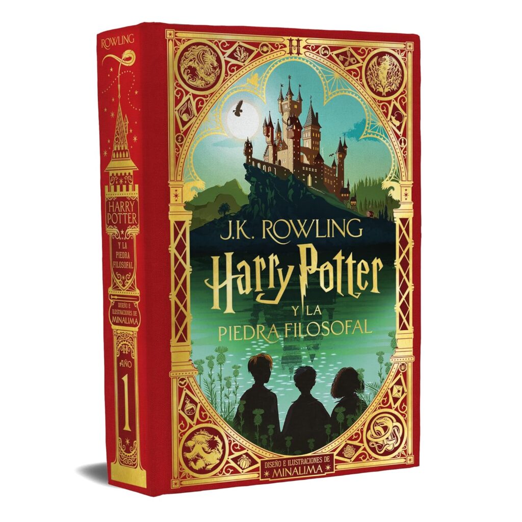 harry potter y la piedra filosofal minalima portada