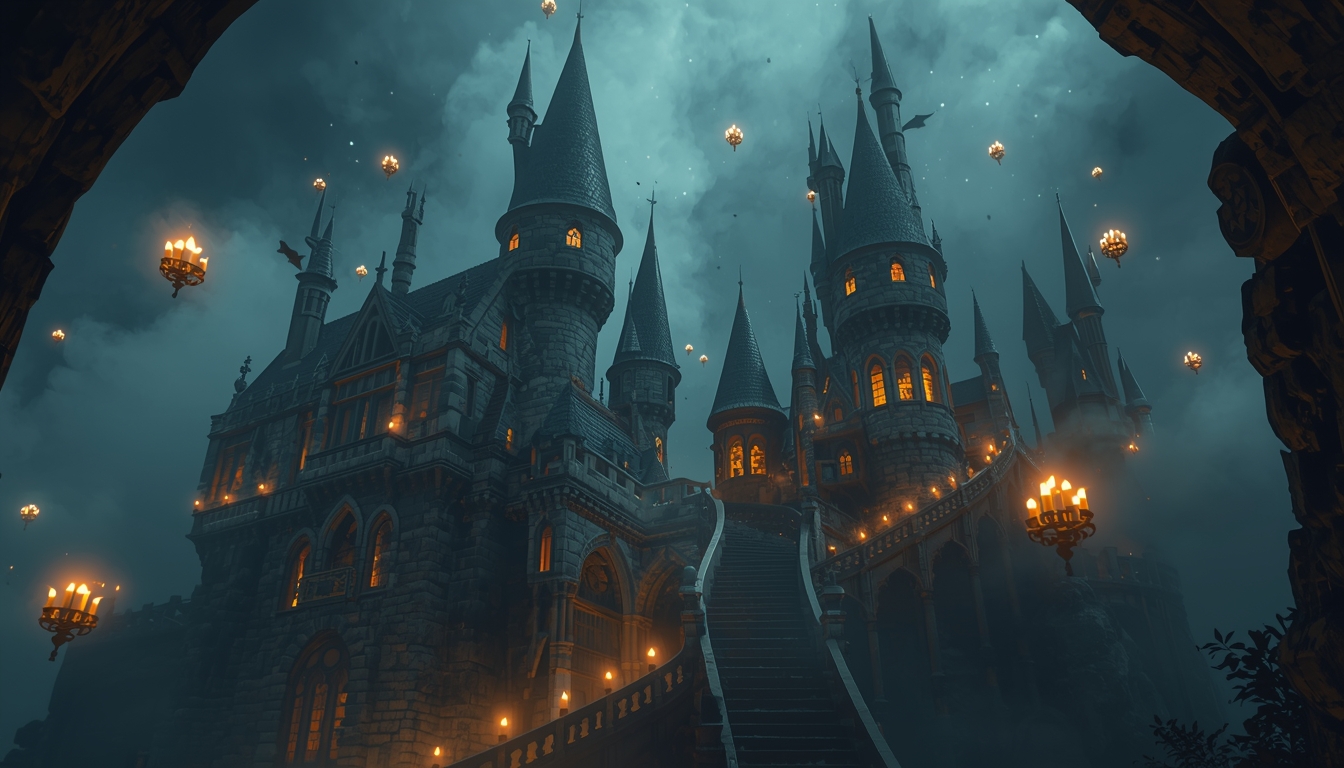 detalles ocultos del castillo de Hogwarts en las películas de Harry Potter